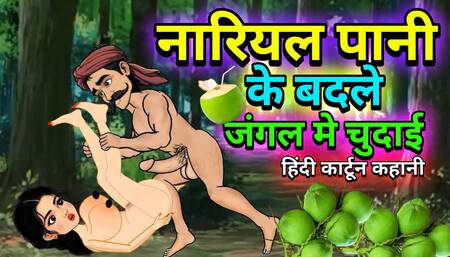 Rekha and Jagan fiercely. Hindi Cartoon Sex Story