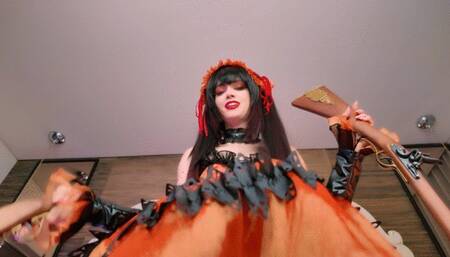 Kurumi Tokisaki - Date a Live cosplay - Feet and Boot job