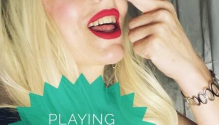 Playing with my pretty nose