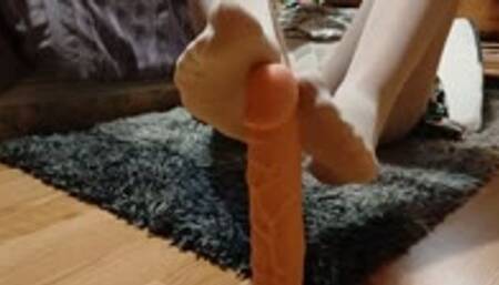 Pantyhose Persuasion & FootJob Part 2