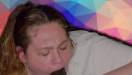 Cummed in My Stepsister's Mouth Her Dick Sucking Lips Grabbed It All