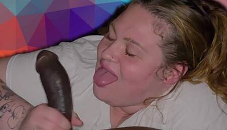 Cummed in My Stepsister’s Mouth Her Dick Sucking Lips Grabbed It All