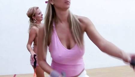 Hot babes pleasuring each other