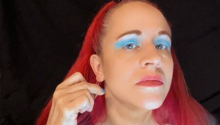 Trying on Earrings- Ear Fetish 5 25