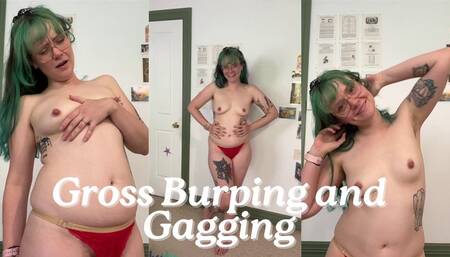 My Burping Talent with Gagging Sounds