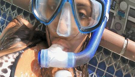 Moana in tiny bikini Learning continued