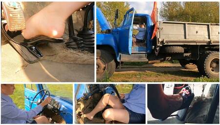 PREMIERE: BRUTAL REDLINING IN GAZ 53 TRUCK WITH NO MERCY