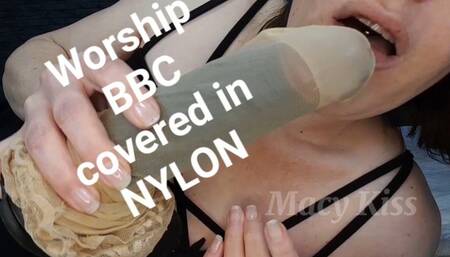 Worship BBC covered in nylon 720p