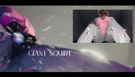 Giant Squirt And Stomped On Tinnies