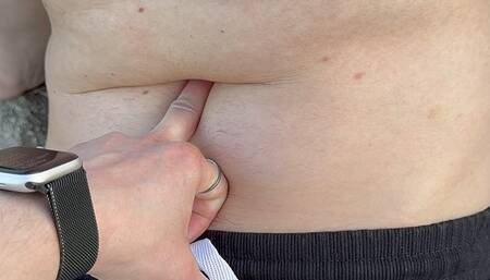 Navel Fetish: First Touch