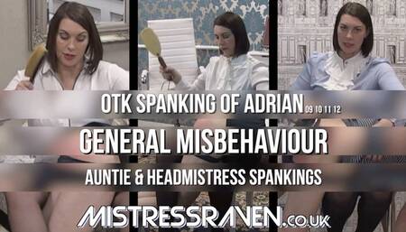 [1019] General Misbehaviour OTK Spanking of Adrian 09-12