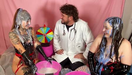 Human Anatomy Sploshing and Gunge Spin the Wheel!