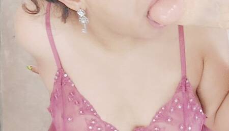 Dildo BJ with Plump Booty and Soles