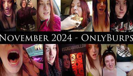 November 2024 - OnlyBurps Compilation -