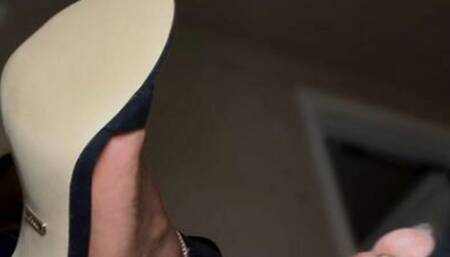 Simp For My Soles - Foot Worship, Heel Fetish, Shoe Dangle