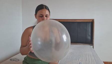 Enjoying these balloons