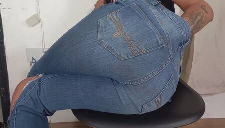 Straining to Fart by Anita Part 4