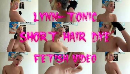 Short Hair Dye - Fetish Video