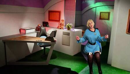 Granny Nurse Chapel Cocksucking Star Trek Slut