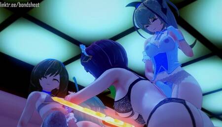 Gunvolt's Lola Finds Herself in a Mixed Gangbang After Getting Invited to Smash Bros
