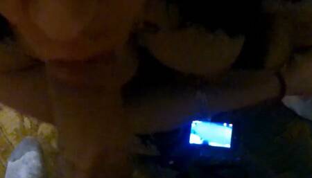 Part One of Blowjob Vid: Tease and Tempt (color - poorer quality than black and white)