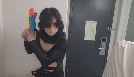 Star Wars Special: Femboy Rogue Ragdolled, Humiliated and Necksnapped by Vader