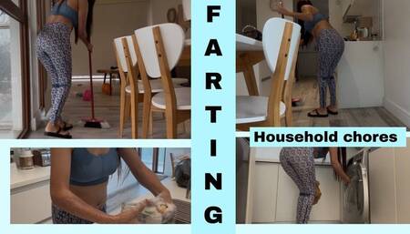 Farting: I do household chores but the farts won't let me