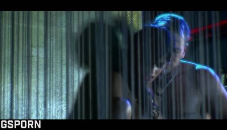 Anal Threesome with DP Fucking the Sensual Pornstar Black Angelica