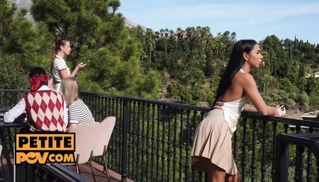 Alexa Flexy and Lily Blossom Share Your Cock for POV Pussy Fucking Trio