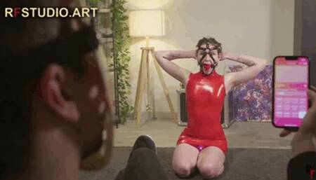 Stacy in Latex Part 1 - Bound, Gagged, and Controlled by Remote Vibe (UHD 4K MP4)