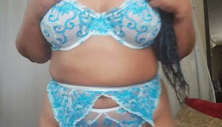 Lacy Lingerie Try-on