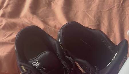 BW black Nikes JOI video