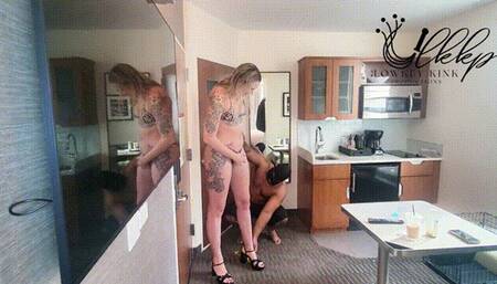 6'10 in Heels Amazon Blondi Height Comparisons