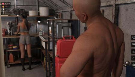 In the Sound of Silence - v0.1 - Cho made Eiko look at his cock