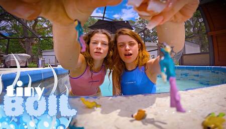 Tiny Boil - Princess Nathalia & Goddess Jasper Reed