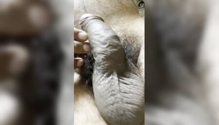 Big dick posting playing resting