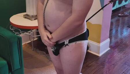 Temptress Mango in "Mistress Says" - Leash and Collar Humiliation