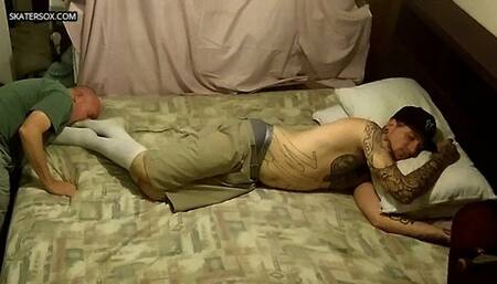 SKATER DUDE JEREMY HUMILIATES SLAVE - VIDEO 6