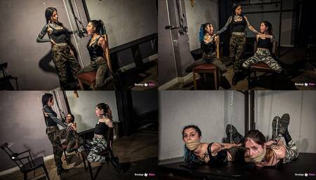2 Military Girls Chained and Interrogated - Spanish (sub:English), MP4, FULLHD 1080