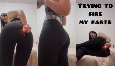 Trying to fire my farts