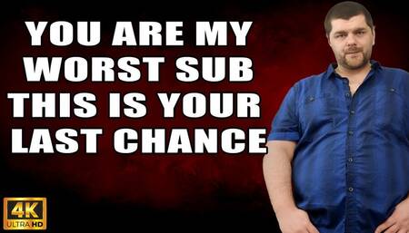 KingMarti: You Are My Worst Sub, Now It's Time To Pay! - (Financial Domination - FinDom - Male Findom) 4k UHD