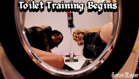 Toilet Training Begins! Ft Miss Roper And Miss Tess - 4K