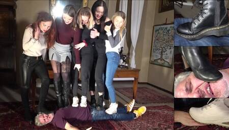 GABRIELLA - The revolt against the boss - PART 1: BRUTAL trampling