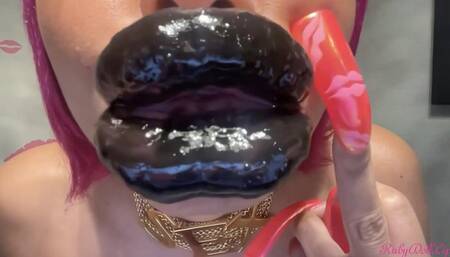 RubyDollLipz's POV Fetish Black Kisses