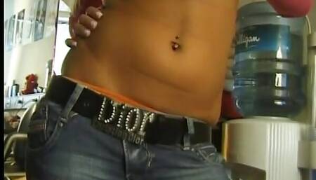 My Stepsister Renata a Natural Blonde with a Shaved Pussy