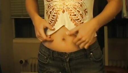 My Stepsister Michaela a Natural Brunette with a Shaved