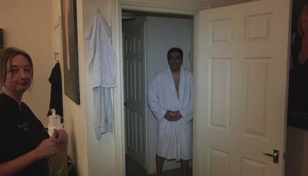 Nicola Hotwife takes Asian Aqua to be sensualised