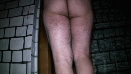 Hot Wife Locks Up H?s Slave In A Gloryhole Box And Jerks And Sucks Him Off Till He Cums! (1st half mp4)