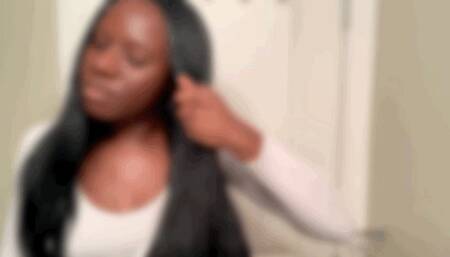 Cutting and Braiding my Long Hair