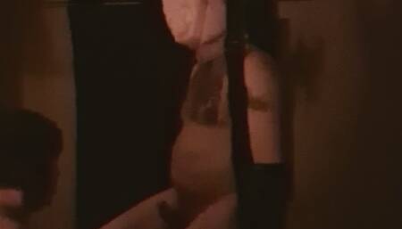 hanging sissy fuck